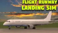 Flight Runway Landing Sim Screen Shot 0