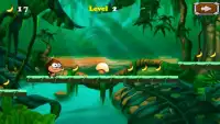 Hungry Jungle Monkey Screen Shot 1