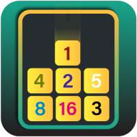 Falling Number Blocks Puzzle: Merge and Win