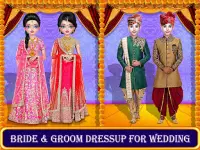 Indian Wedding Dress Up Salon Screen Shot 2