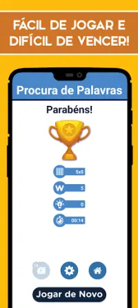 PESQUISA DE PALAVRA ENIGMA - jogos de palavras Screen Shot 5