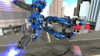 Transformando Dragon Robot VS Jurassic Dino World Screen Shot 1