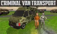 Army Criminal Van Transport for Jail Prisoners Sim Screen Shot 2