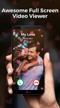 Love Video Ringtone For Incoming Call: My Ringtone Screen Shot 3