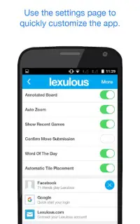 Lexulous Word Game Screen Shot 7