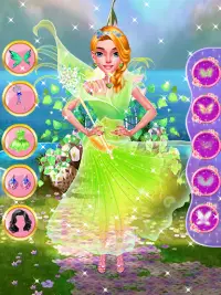 Fairy Princess Trang điểm &amp; DressUp Trò chơi c Screen Shot 2