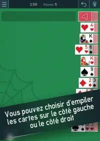 Spider Solitaire - Jeu de solitaire gratuit Screen Shot 2