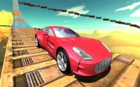 Trek Nyata: Mustahil Future Car Stunt Game Screen Shot 7