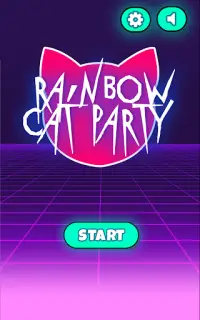 Rainbow Cat Party Screen Shot 10