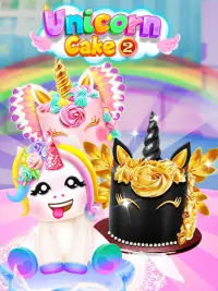 Unicorn Cake - Unicorn Food Maker Screen Shot 4