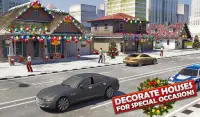 गृह डिजाइन: सजावट ट्रक सिम्युलेटर क्रिसमस खेलों 3D Screen Shot 7