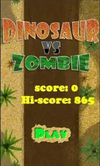 Dinosaur vs Zombie Screen Shot 4