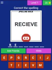 Spelling Ninja Screen Shot 12