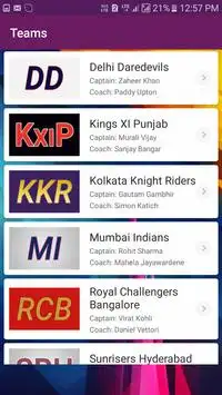 IPL 2017 Schedule Screen Shot 5
