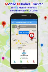 Mobile Number Tracker & Location Tracker Screen Shot 1