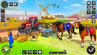 Tractor Vehicle Farming Game Screen Shot 5