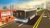 City Driving Coach Bus Simulator 2018 Screen Shot 1