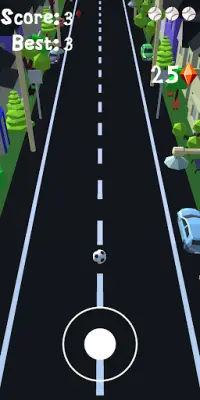 Road Ball: 3D game, runner, platformer, arcade Screen Shot 3