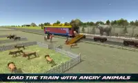 غضب الحيوانات النقل قطار Screen Shot 0