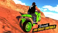 jogo 3D de motocicleta de acrobacias off-road de Screen Shot 1