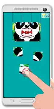 Panda bear dentist jogos Screen Shot 3