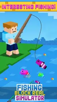 Fishing Block Real Simulator Screen Shot 0