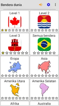 Bendera dari semua negara di dunia - Kuis geografi Screen Shot 3