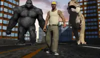 FPS Jurassic World Shooting: Dinosaur City Smasher Screen Shot 13