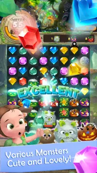 Jewel Fairyland : Match 3 Puzzle Game Screen Shot 6