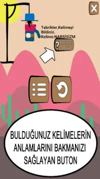 Adam Asmaca Türkçe & Ücretsiz Kelime Oyunu Screen Shot 5