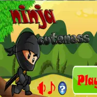 ninja cuteness Screen Shot 0