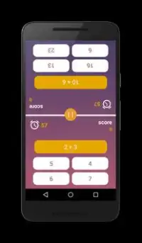 गणित खेल Screen Shot 0