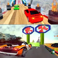 Mega Ramp Crazy Car Driving Ultimate Racing Stunt Screen Shot 6