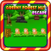 Escape Games 2018 - Green Forest Hut Screen Shot 0