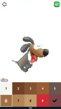 Pet Pixel Art Coloring By Number Screen Shot 6