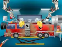 Granny Firetruck Repair Shop Game Screen Shot 6