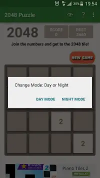 2048 Puzzle Game Numbers Screen Shot 2