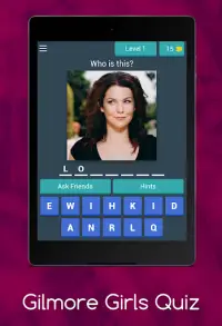 Gilmore Girls Quiz - Guess all characters Screen Shot 3