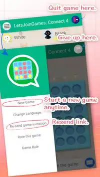 Connect 4 for Whatsapp Screen Shot 3
