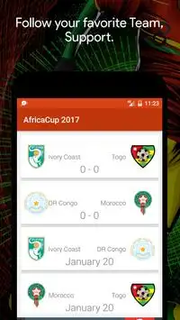 African Cup 2017 Gabon 🇬🇦 Screen Shot 2