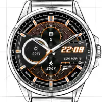 Racing Watch Face & Clock Widget Screen Shot 11