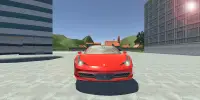 458 Italia Drift Simulator : 3D-City를 경주하는 자동차 게임 Screen Shot 1