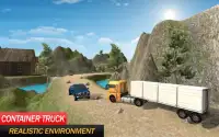 Transport Truck Driver in Mountain Screen Shot 5