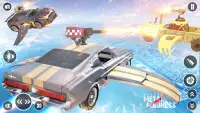 Flying Car Robot Shooting Game Screen Shot 7