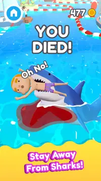 Shark Escape 3D - Swim Fast! Screen Shot 4