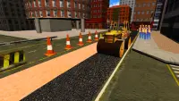 New York City Road Construction: construction game Screen Shot 1