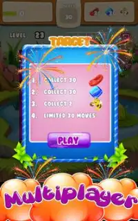 Candy Cute Heroes - Match 3 Game Screen Shot 4