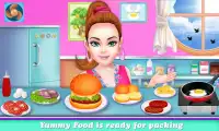 Pranzo Food maker Sandwich Giochi di cucina Screen Shot 4