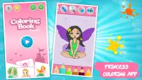 Princess Coloring - Kids Fun Screen Shot 5