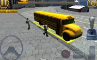 3 มิติจำลองการขับรถ schoolbus Screen Shot 1